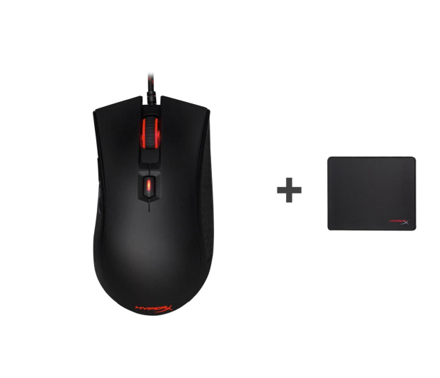 HYPERX Pulsefire FPS Mysz + Podkładka Fury S HXK-DM01 - 392210 - zdjęcie